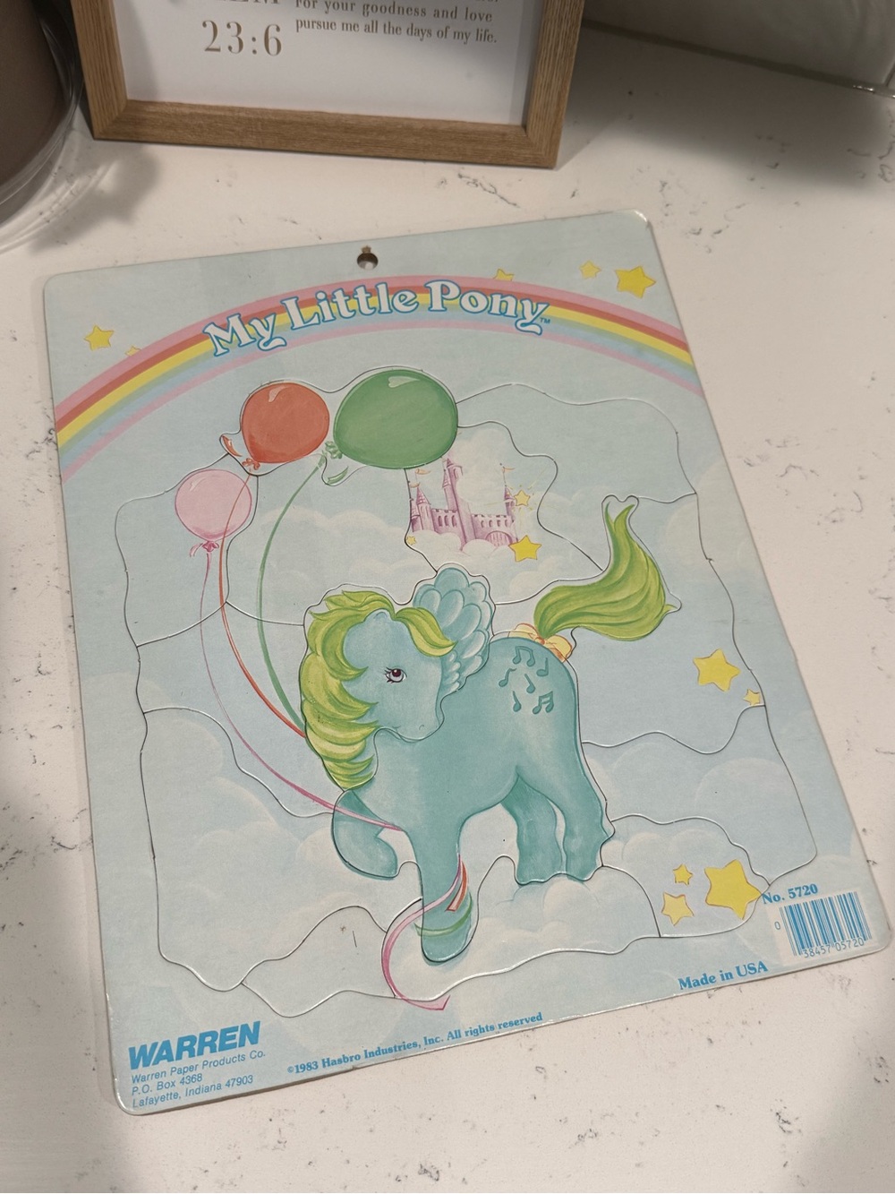 Vintage ‘83 My Little Pony Puzzle
